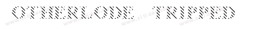 Motherlode Stripped AOE Italic字体转换